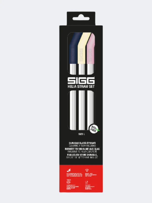 Sigg Helia Set Night Large Unisex Lifestyle Water-Bottle Accessories Pink/Yellow/Navy