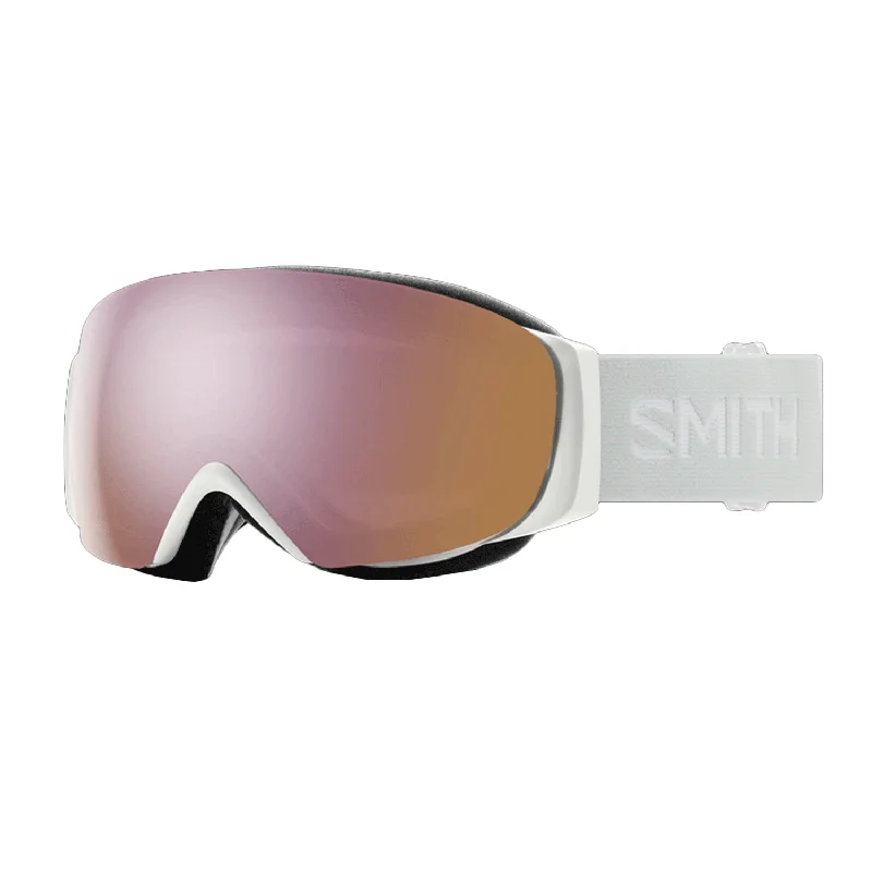 Smith I/O Mag S Goggles White Vapor/ChromaPop Everyday Rose Gold Mirror + Chromapop Storm Rose Flash