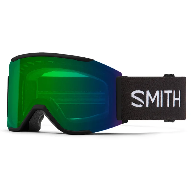 Smith Squad MAG Goggles Black/ChromaPop Everyday Green Mirror + ChromaPop Storm Blue Sensor Mirror