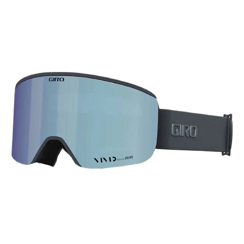 Giro Men's Axis Low Bridge Fit Goggles Dark Shark Indicator/Vivid Royal/Vivid Infrared