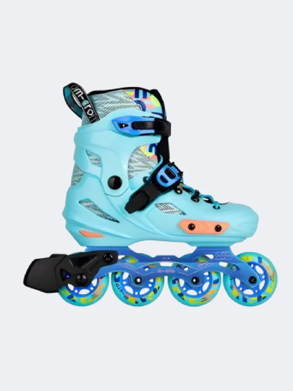 Micro Mis Ce Infinite With Brake Set Unisex In Line Sk Roller Skates Blue