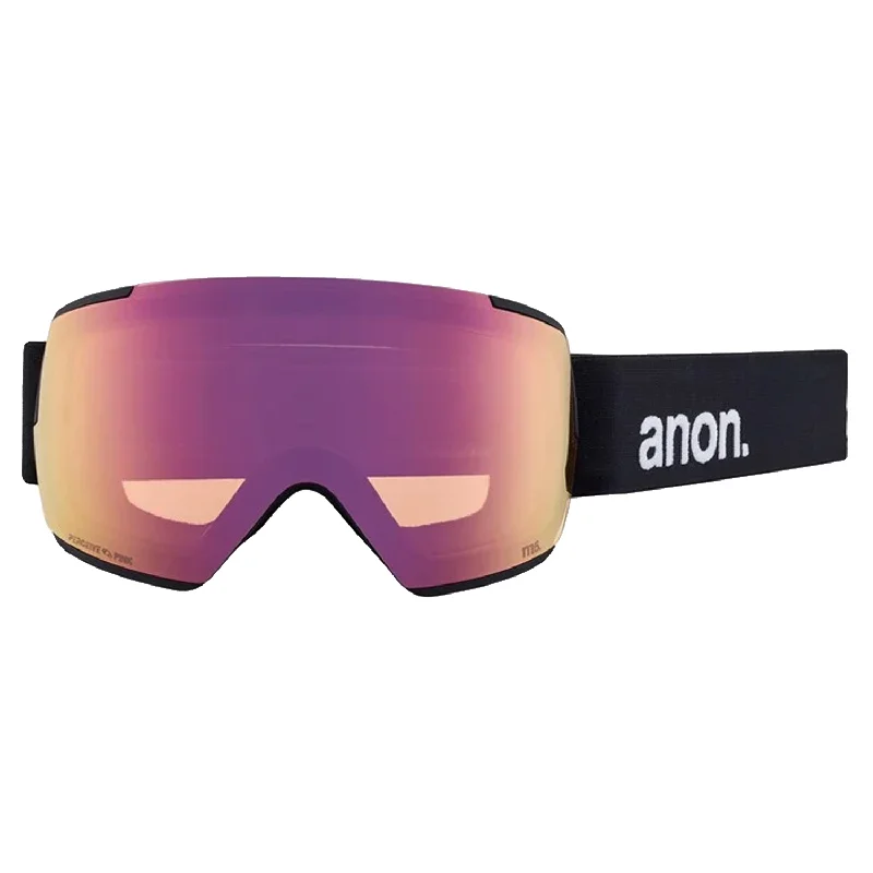 Anon M5 Goggles Black/Perceive Variable Blue + Perceive Cloudy Pink