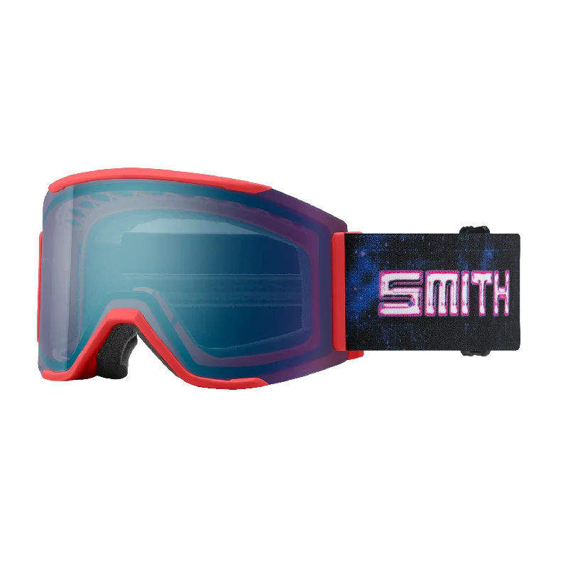 Smith Squad MAG Goggles Wild Child Chrome Dome/ChromaPop Everyday Blue Mirror + Chromapop Storm Blue Sensor Mirror