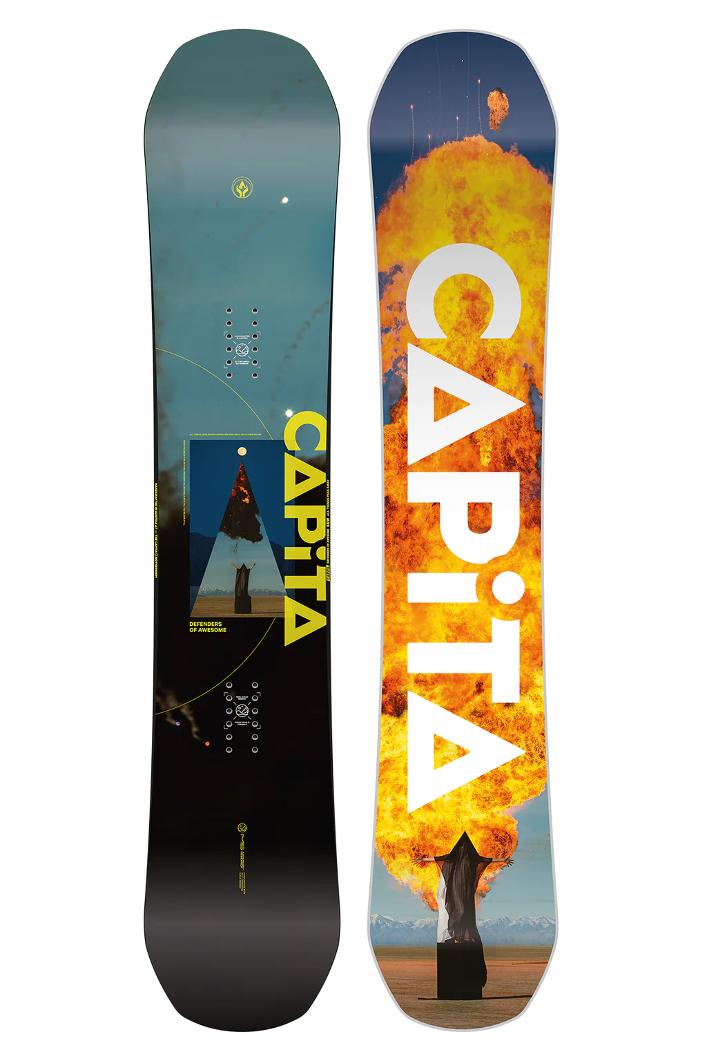 Capita DOA Defenders Of Awesome Wide Snowboard 2025 - 155W