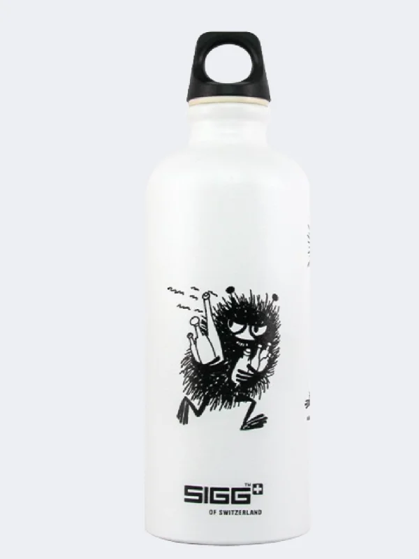 Sigg Traveller Moomin Stinky Unisex Lifestyle Water Bottle White/Black