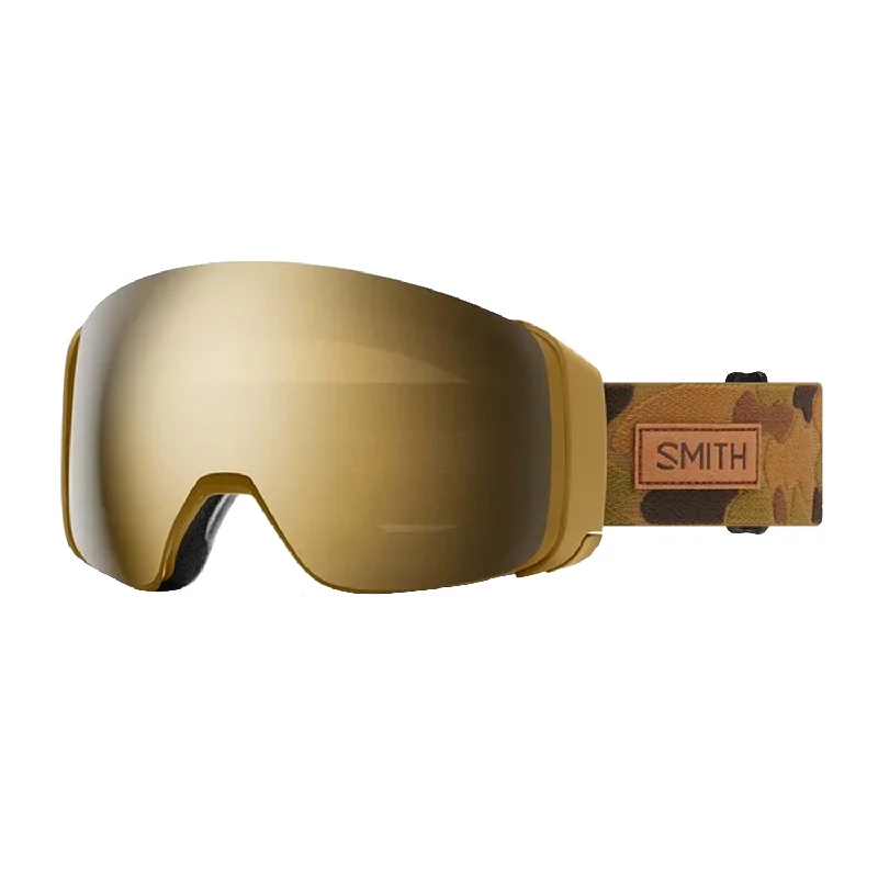 Smith 4D MAG Goggles Coyote Pow Hunter/ChromaPop Sun Black Gold Mirror + Chromapop Storm Blue Sensor Mirror