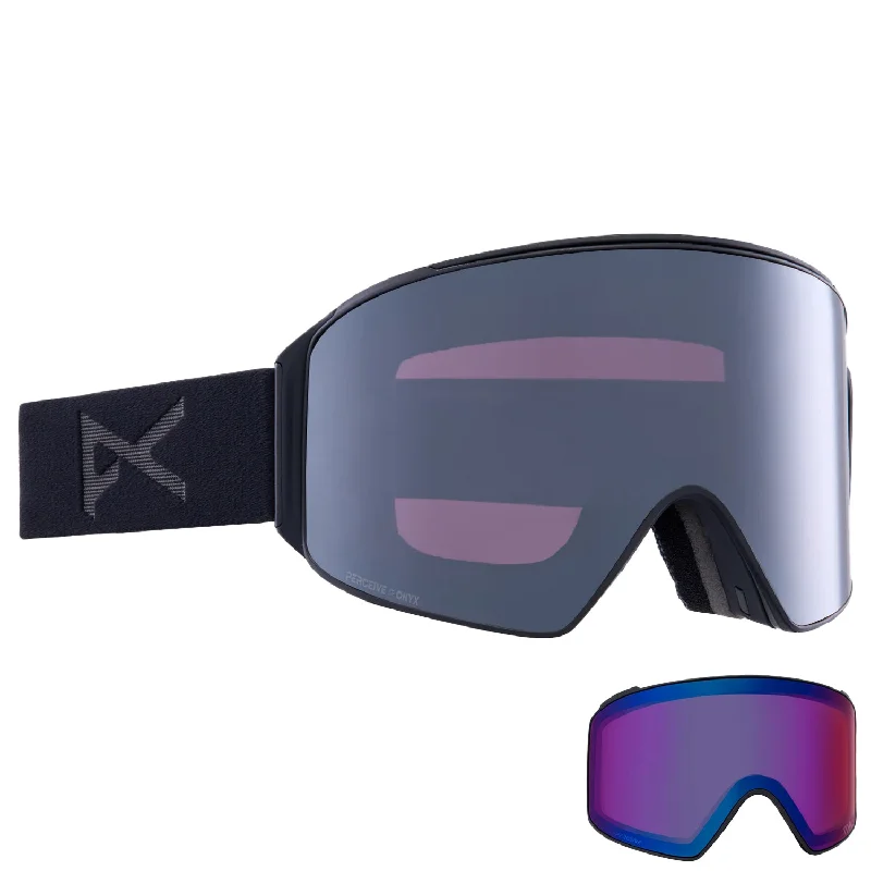 Anon M4 Cylindrical MFI Goggles Smoke/Perceive Sunny Onyx + Perceive Variable Violet