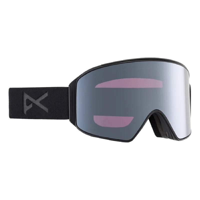 Anon M4 Cylindrical Low Bridge Fit Goggles Smoke/Perceive Sunny Onyx + Perceive Variable Violet