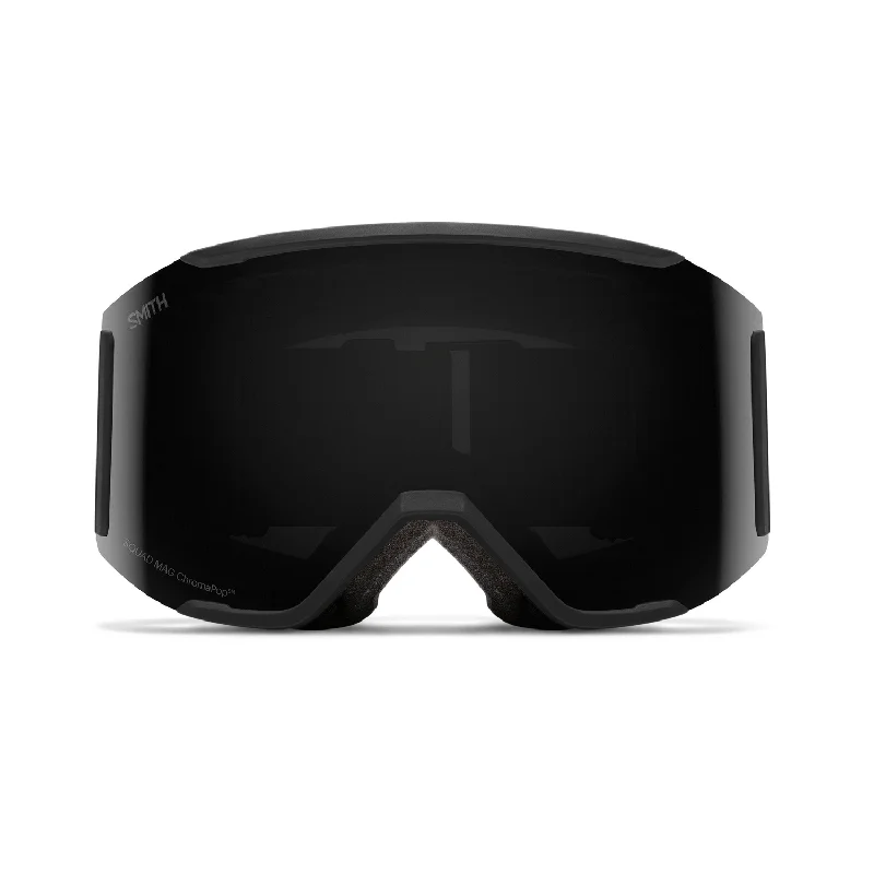 Smith Squad Mag Low Bridge Fit Goggles Blackout/ChromaPop Sun Black + Chromapop Storm Blue Sensor Mirror