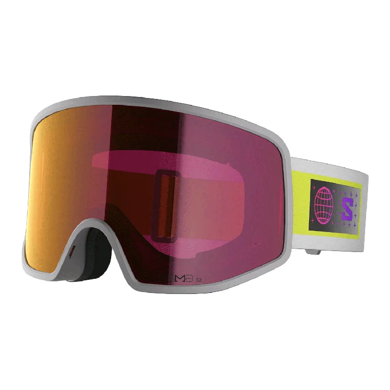 Salomon Sentry Pro Sigma Goggles Grey Violet/Sigma Gunmetal + Sigma Light Blue