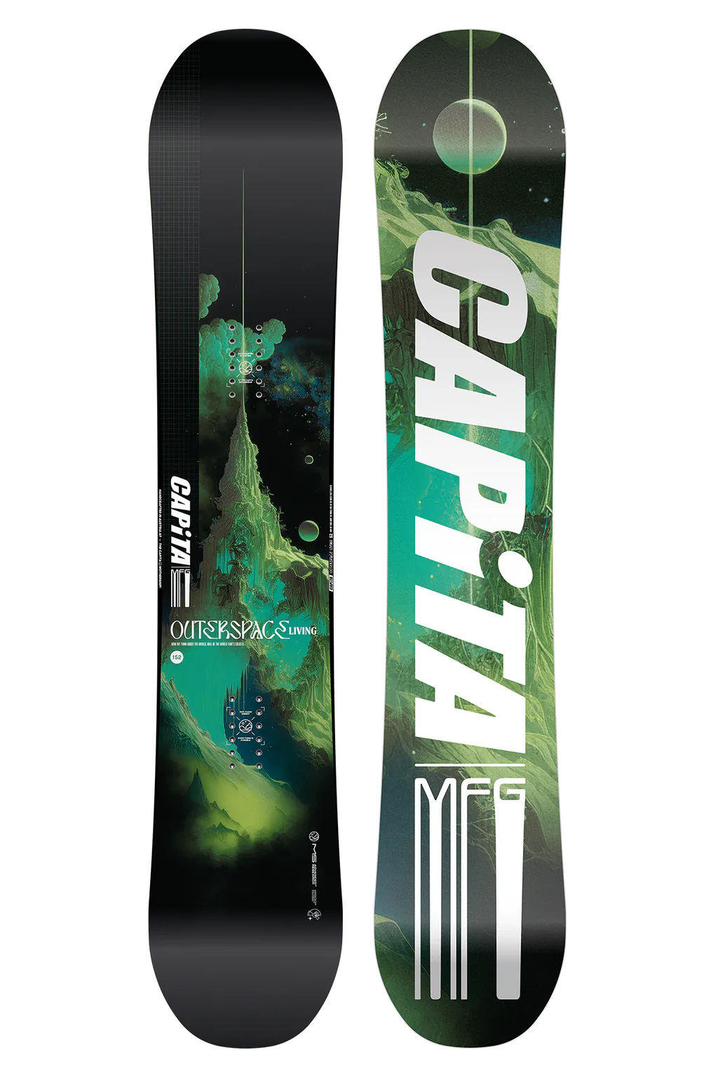 Capita Outerspace Living Snowboard 2025 - 152cm