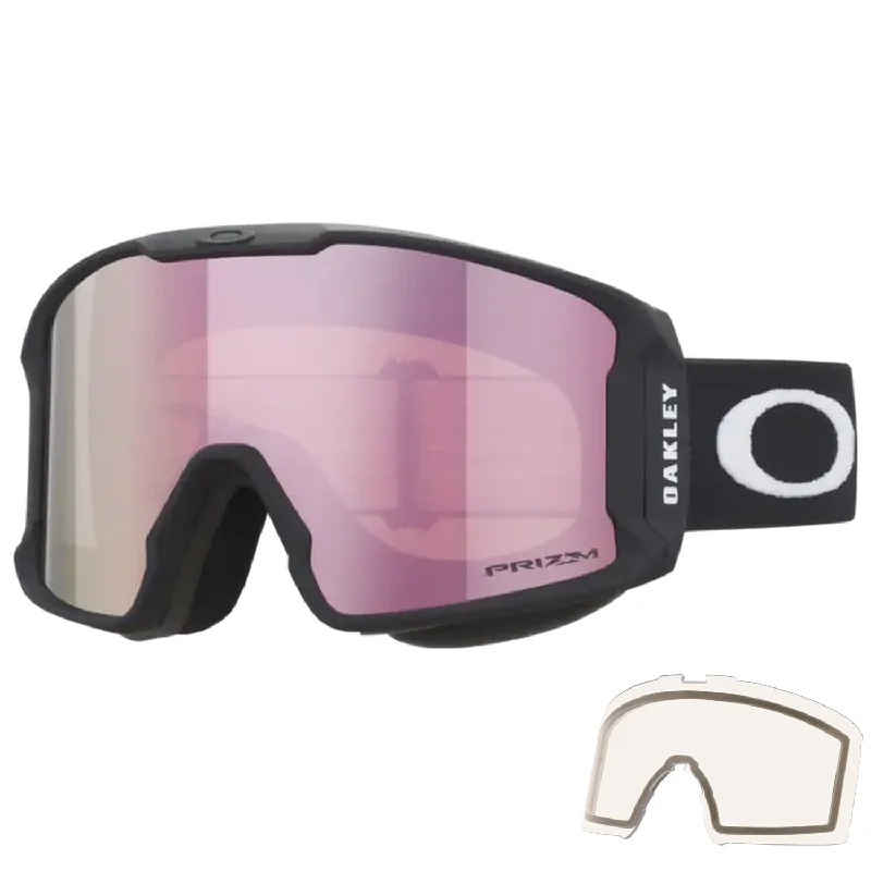 Oakley Line Miner M Goggles Matte Black/Prizm Rose Gold Iridium + Prizm Clear