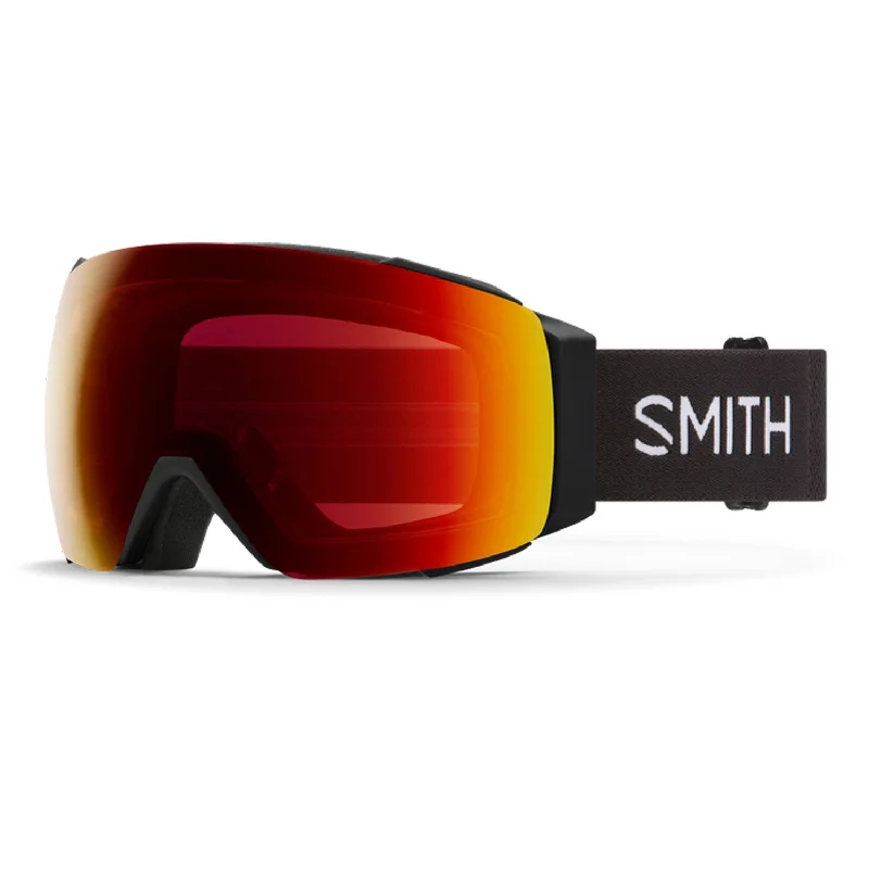 Smith I/O Mag Low Bridge Fit Goggles Black/ChromaPop Photochromic Red Mirror + Chromapop Storm Blue Sensor Mirror