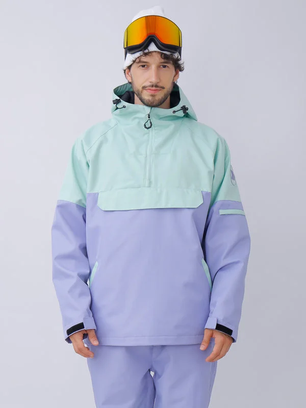 Purple / Mint Green