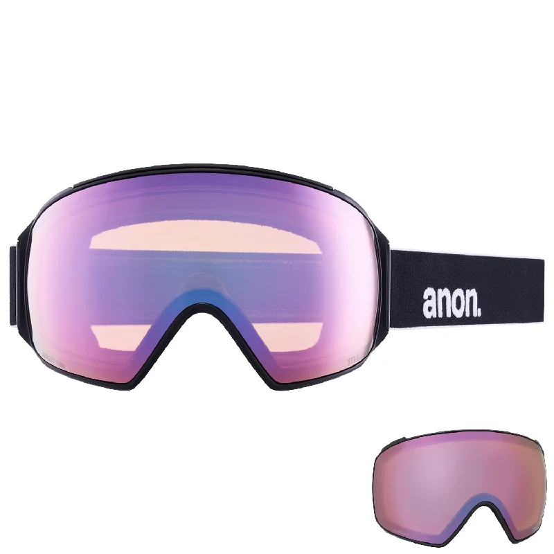 Anon M4 Toric MFI Low Bridge Fit Goggles Black/Perceive Variable Blue + Perceive Cloudy Pink