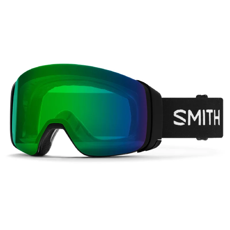 Smith 4D MAG Goggles Black/ChromaPop Everyday Green Mirror + ChromaPop Storm Blue Sensor Mirror