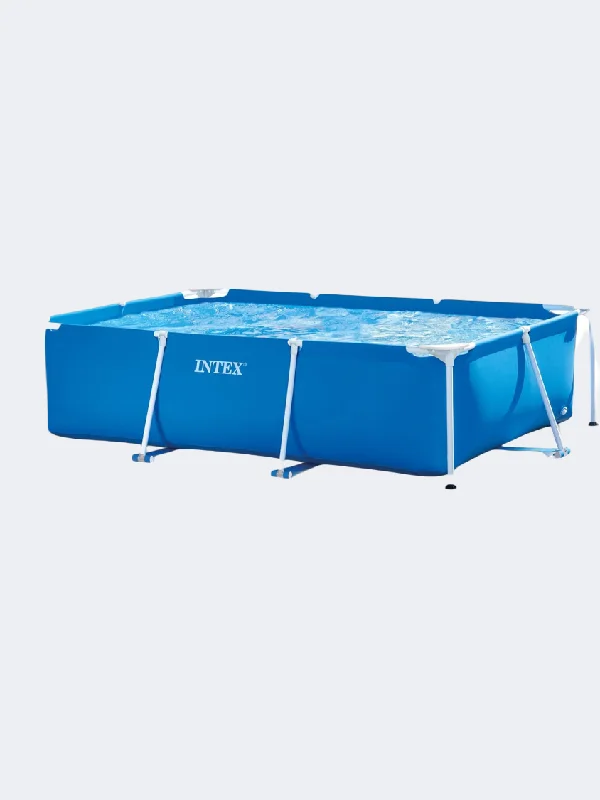 Intex Play Rectangle Frame  Beach Swimming Pool Blue