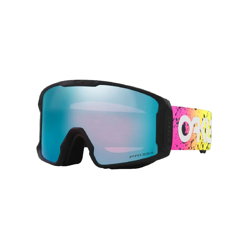 Oakley Line Miner L Goggles Multi Splatter/Prizm Sapphire Iridium