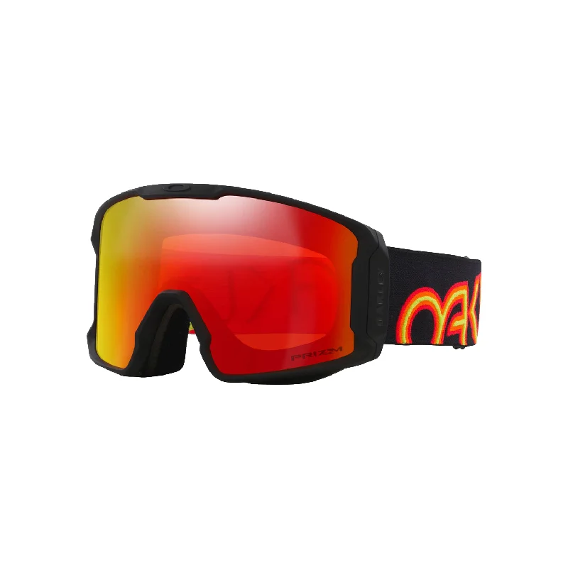 Oakley Line Miner L Goggles Black Fire/Prizm Torch Iridium