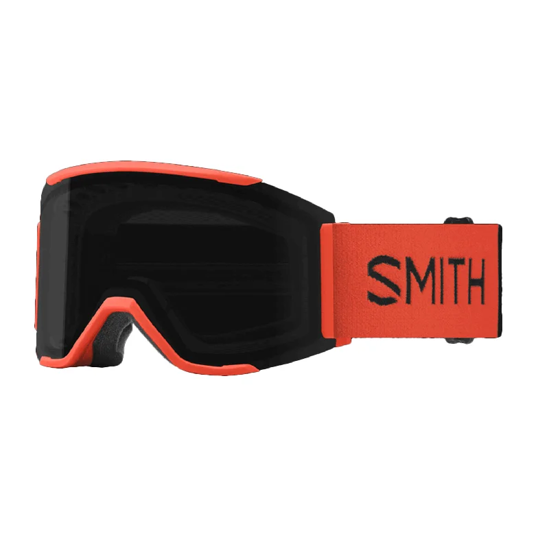 Smith Squad Mag Goggles Poppy/ChromaPop Sun Black + Chromapop Storm Blue Sensor Mirror