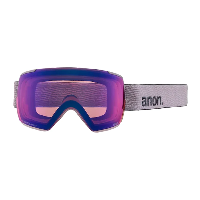 Anon M5S Low Bridge Fit Goggles Elderberry/Perceive Sunny Onyx + Perceive Variable Violet