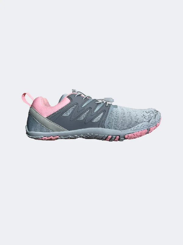 Oil And Gaz Laces Women Beach Aqua Shoes Grey/Pink