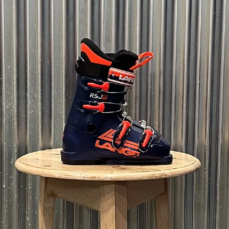 Lange RSJ 60 Kid's Race Ski Boots - USED