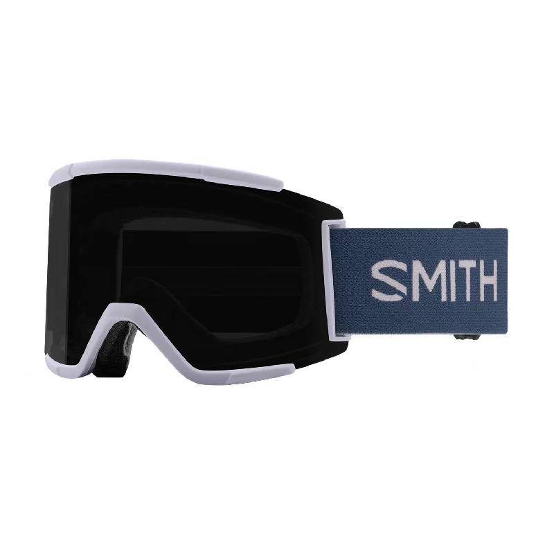 Smith Squad XL Goggles Lunar Fog Mind Expanders/ChromaPop Sun Black + Chromapop Storm Blue Sensor Mirror