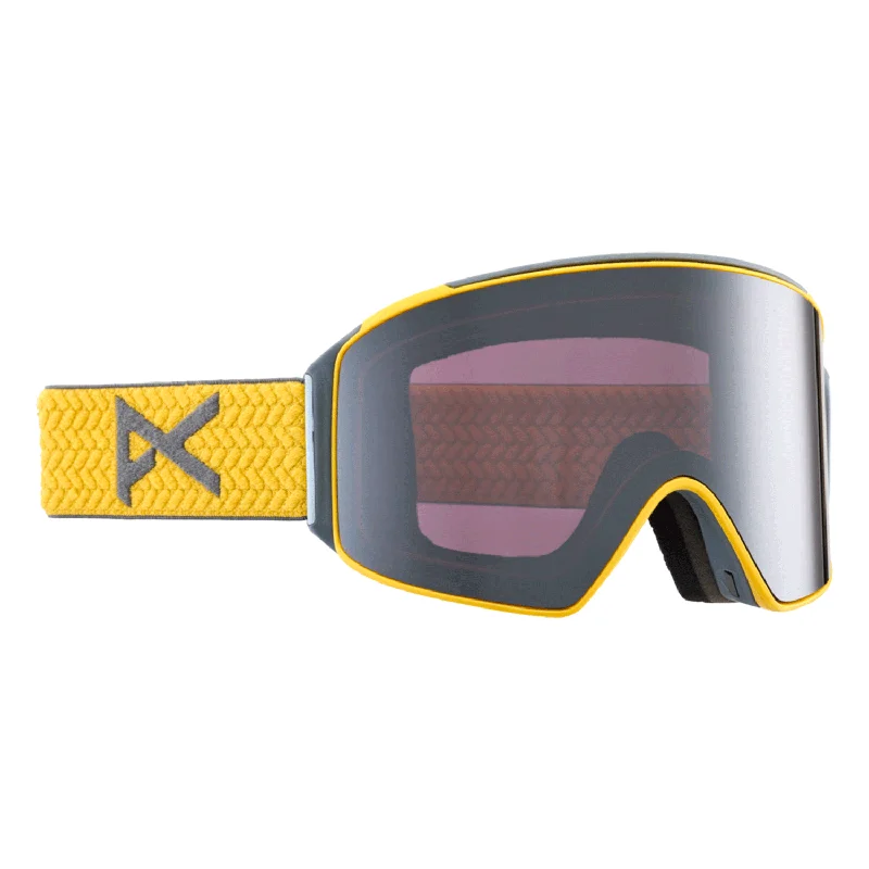 Anon M4 Cylindrical Low Bridge Fit Goggles Golden/Perceive Sunny Onyx + Perceive Variable Violet