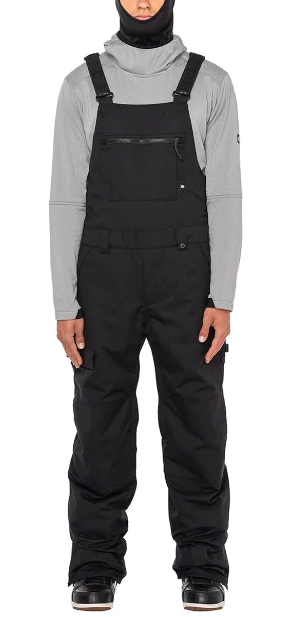 686 Hot lap Insulated Bib Pants Mens 2024 Black