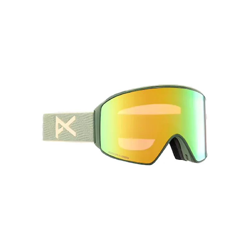 Anon M4 Cylindrical MFI Goggles Hedge/Perceive Variable Green + Perceive Cloudy Pink