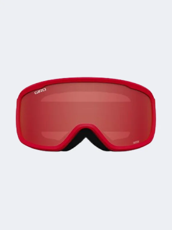 Giro Buster Kids Skiing Goggles Red Geo Camo/Amber