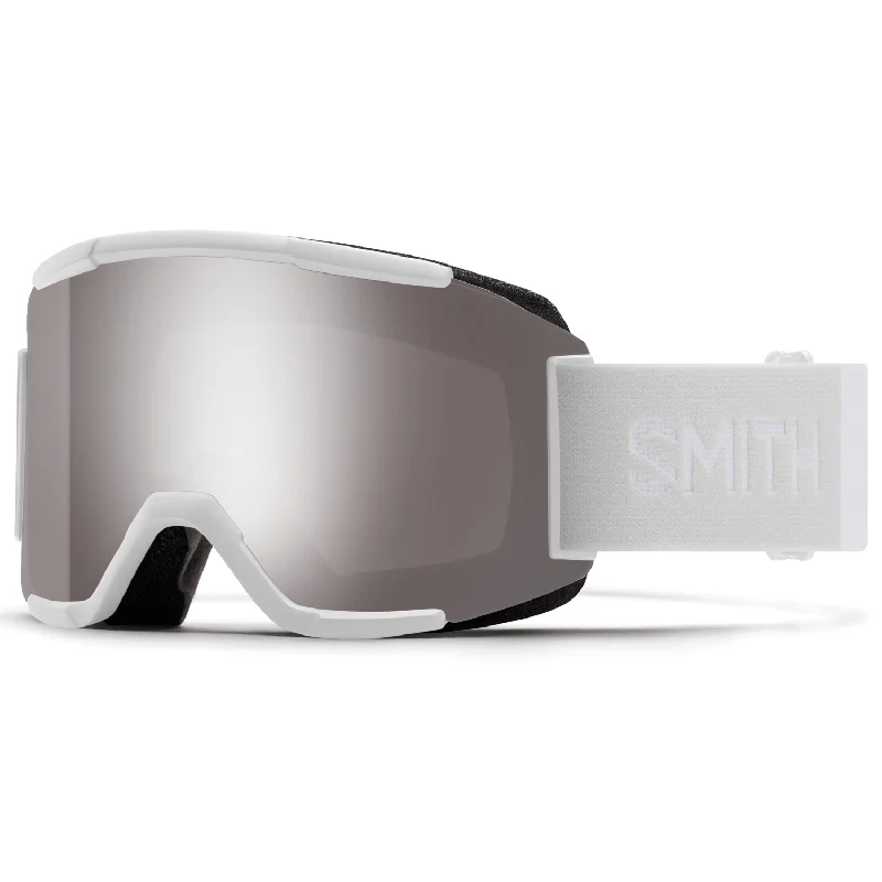 Smith Squad MAG Goggles 2023 White Vapor/ChromaPop Sun Platinum Mirror + ChromaPop Storm Blue Sensor Mirror