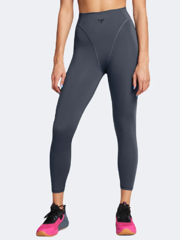 Under Armour Project Rock Grind Women Training Tight Downpour Grey/Black