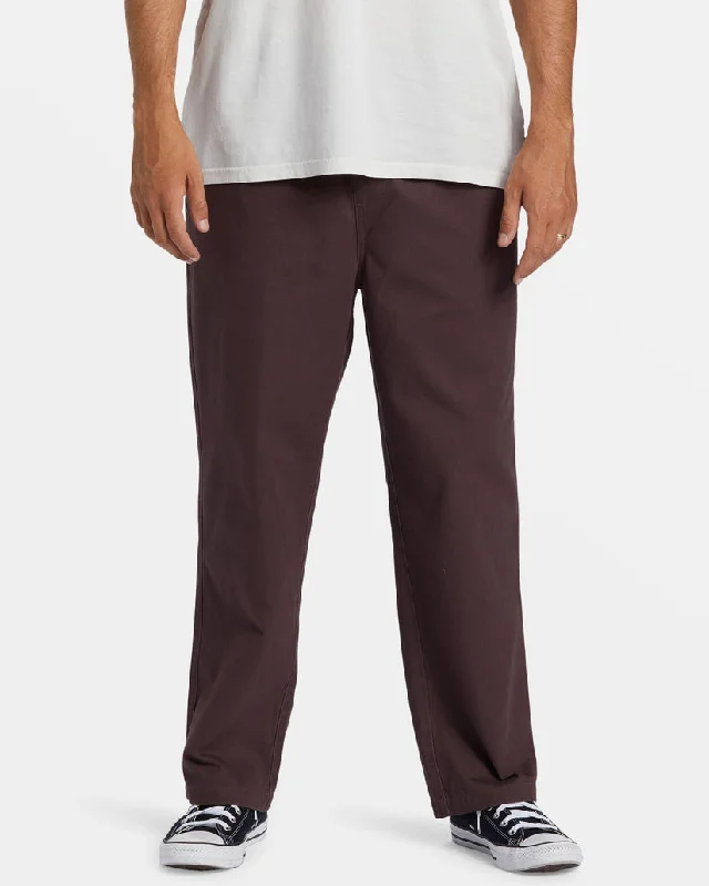 Billabong Larry Twill Elastic Waist Pants