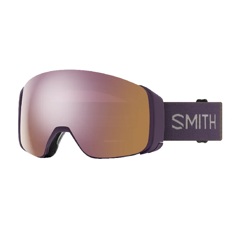 Smith 4D MAG Goggles Cosmos/ChromaPop Everyday Rose Gold Mirror + Chromapop Storm Blue Sensor Mirror