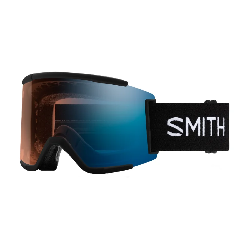 Smith Squad XL Goggles Black/ChromaPop Pro Photochromic Blue Mirror