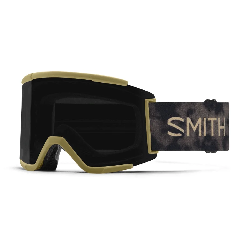 Smith Squad XL Goggles Sandstorm Mind Expanders/ChromaPop Sun Black + Chromapop Storm Blue Sensor Mirror