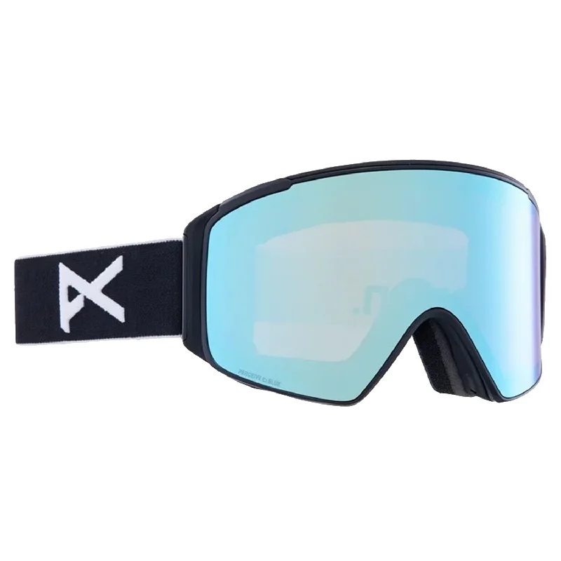 Anon M5 Low Bridge Fit Goggles Black/Perceive Variable Blue + Perceive Cloudy Pink