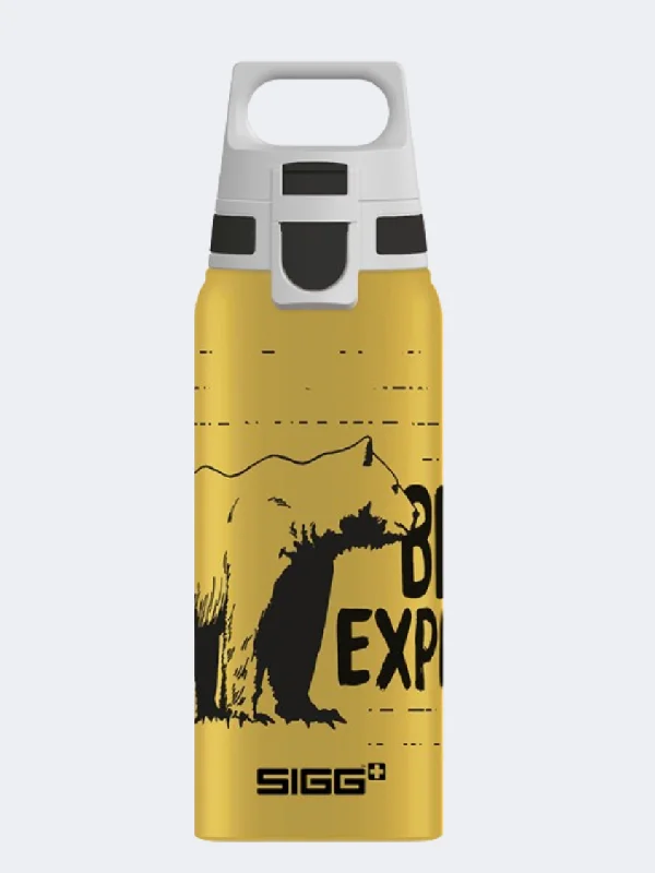 Sigg Wmb One Unisex Lifestyle Water Bottle Brave Bear Yellow