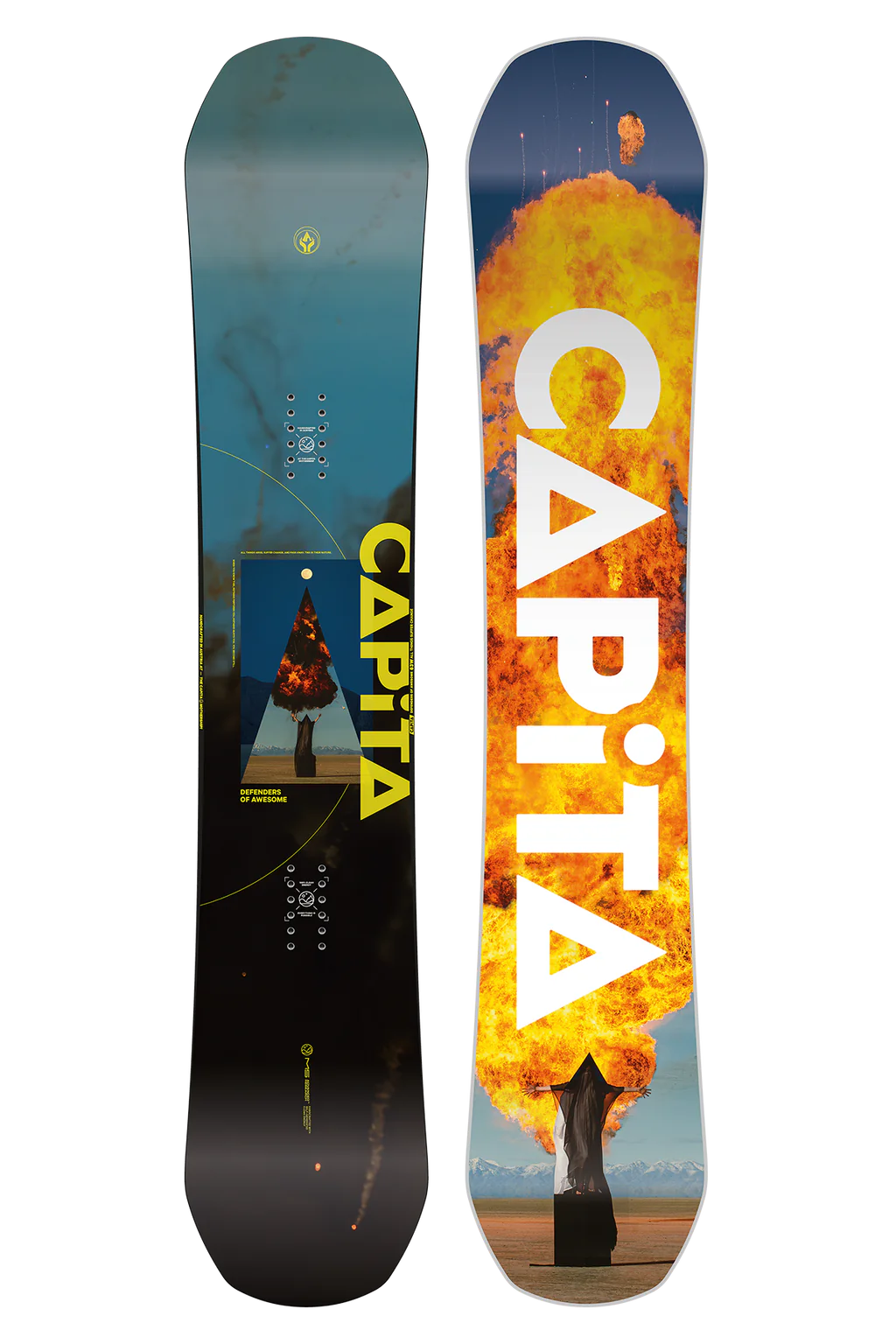 Capita DOA Defenders Of Awesome Wide Snowboard 2025 - 163W