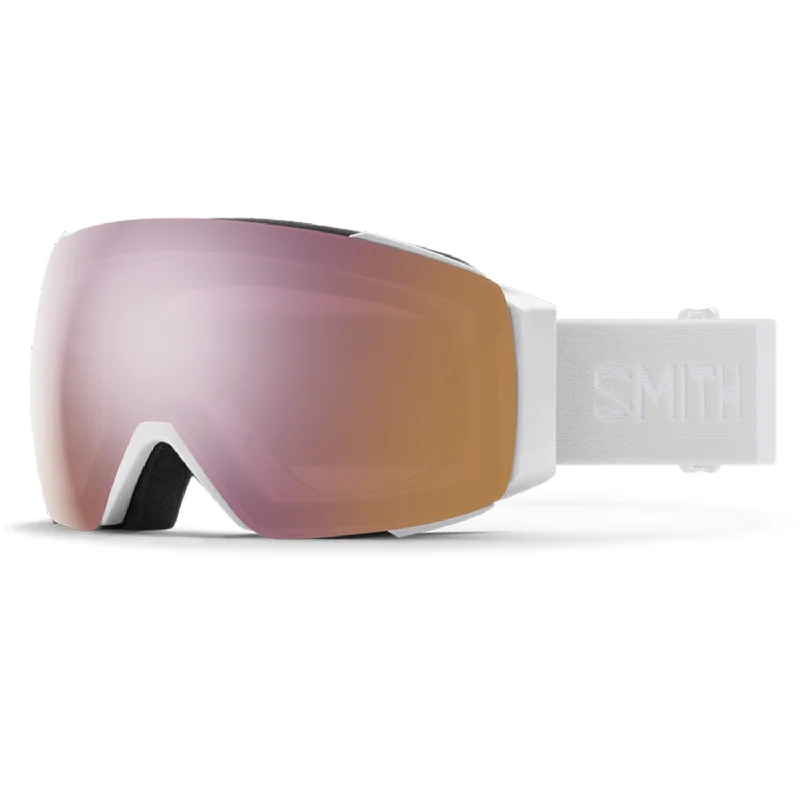 Smith Squad MAG Low Bridge Fit Goggles White Vapor/ChromaPop Everyday Rose Gold Mirror + ChromaPop Storm Rose Flash