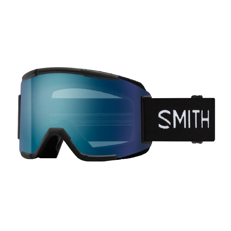 Smith Squad Goggles Black/ChromaPop Everyday Blue Mirror + Yellow