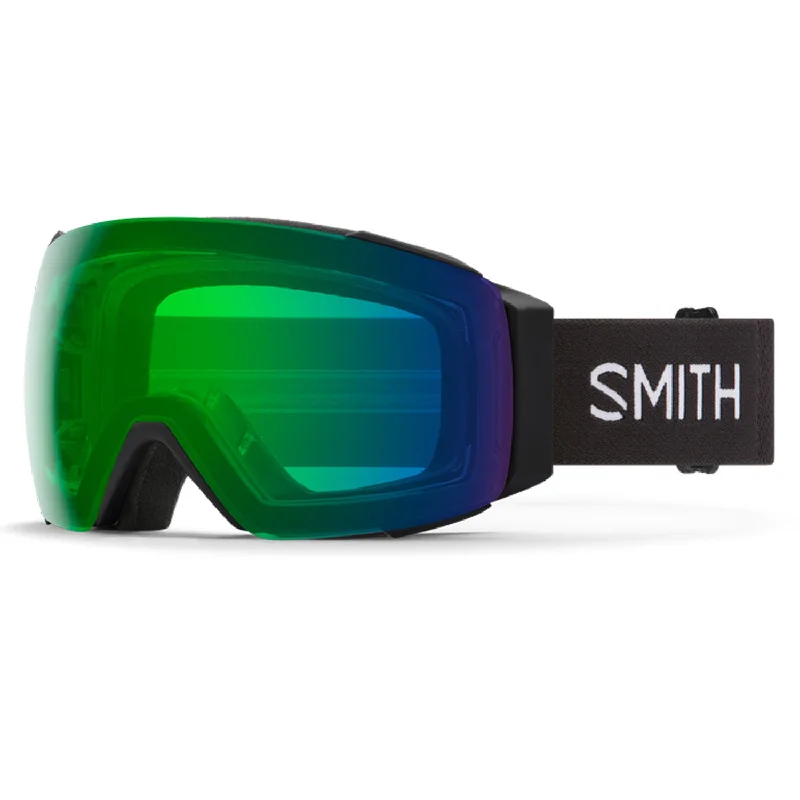 Smith I/O MAG Goggles Black/ChromaPop Everyday Green Mirror + ChromaPop Storm Blue Sensor Mirror