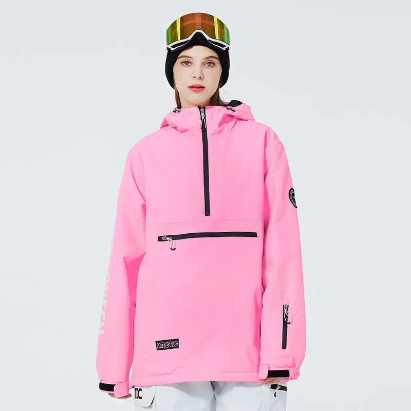 Designer Ski jackets for Couple Youngth Athletic Half-zip Ski Hoodies