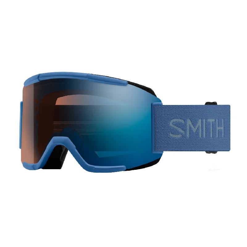 Smith Squad Goggles True Blue/ChromaPop Pro Photochromic Blue Mirror