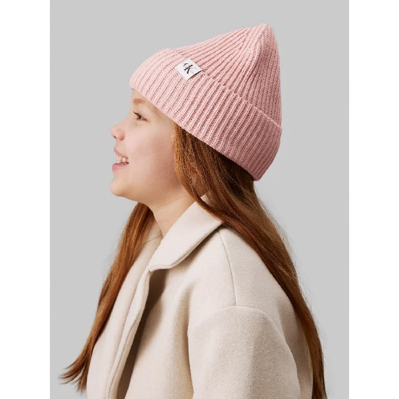 Calvin Klein Peach Whip MonAndram Rib Beanie