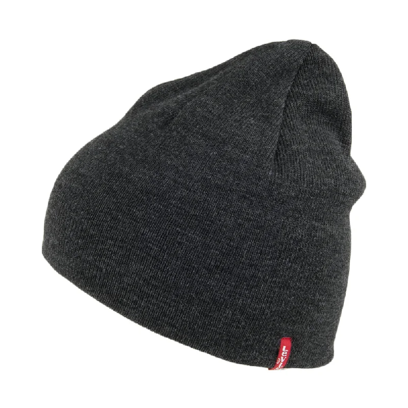 Levi's Hats Otis Beanie Hat - Charcoal