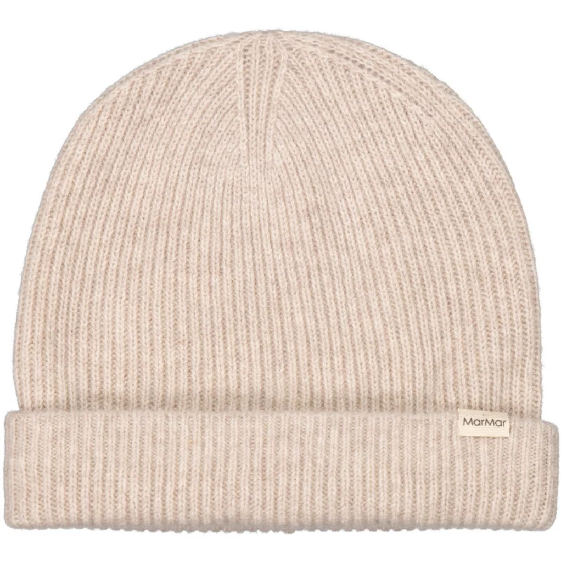 MarMar Cashmere Sand Melange Atlas Beanie